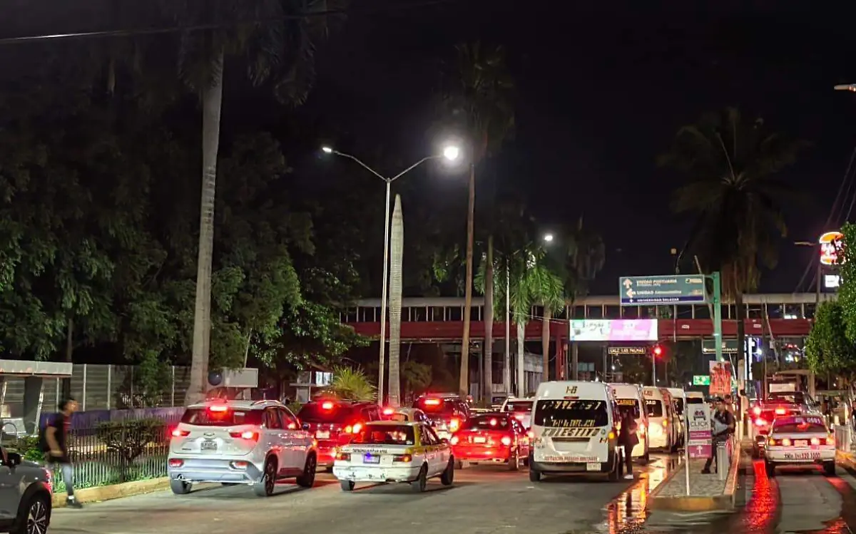 tráfico en Tapachula